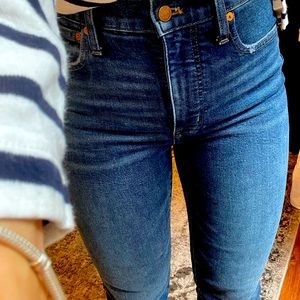 Madewell slim Demi boot jeans ,size 24